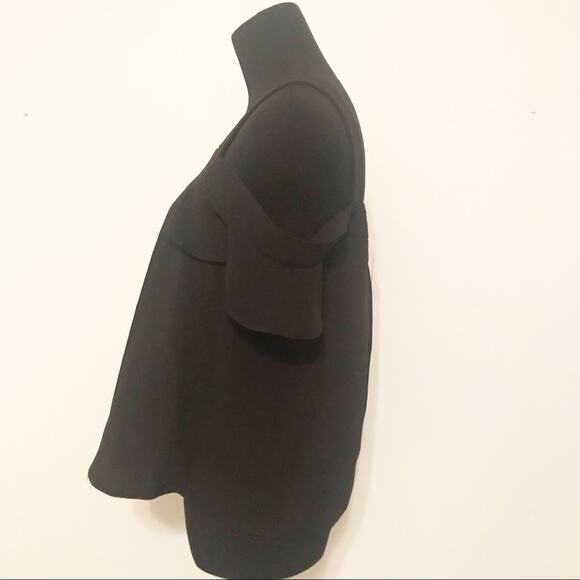 NWT TopShop black off shoulder top SZ US 4 - Picture 4 of 10